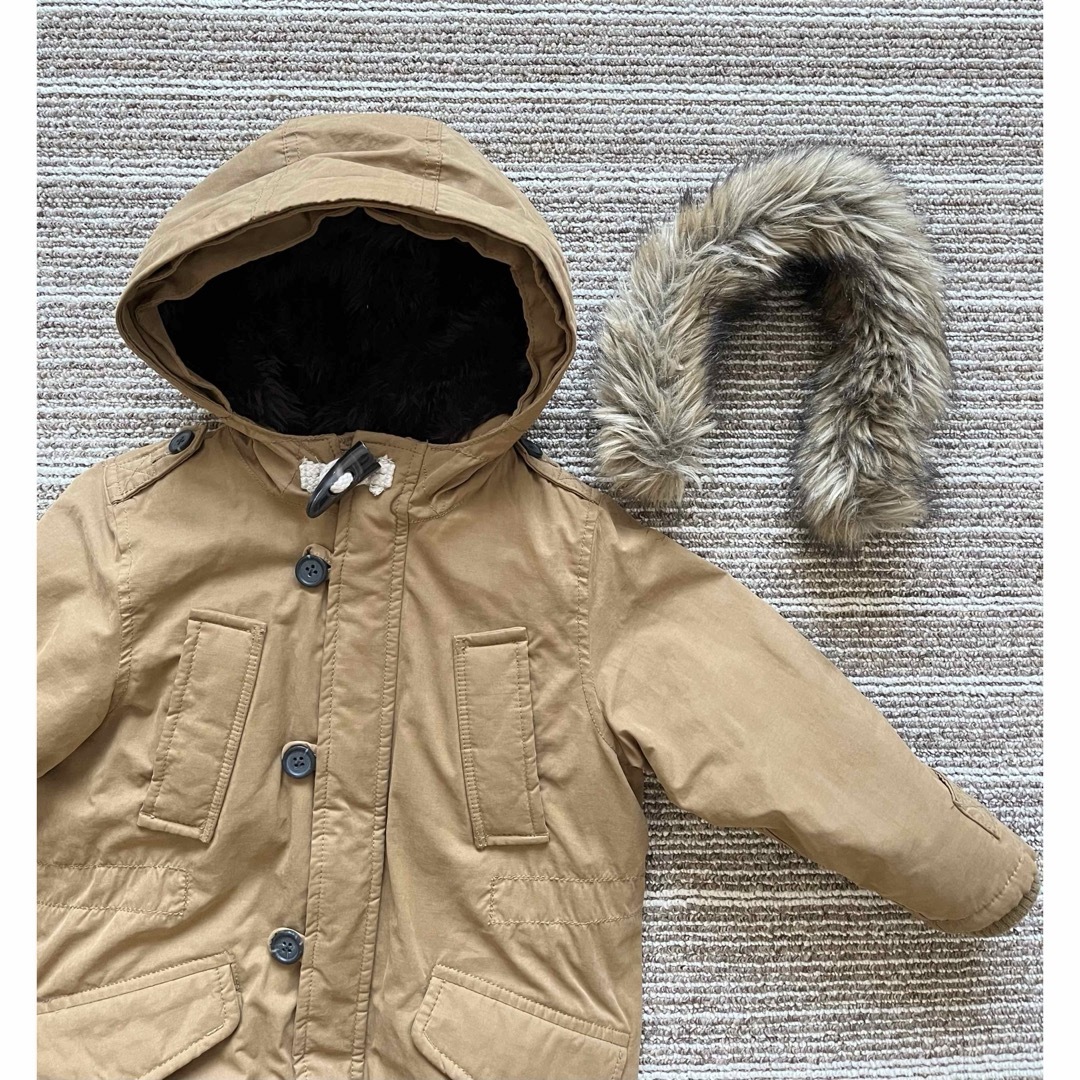 babyGAP(ベビーギャップ)のベビーギャップ　モッズコート　100  キッズ/ベビー/マタニティのキッズ服男の子用(90cm~)(コート)の商品写真