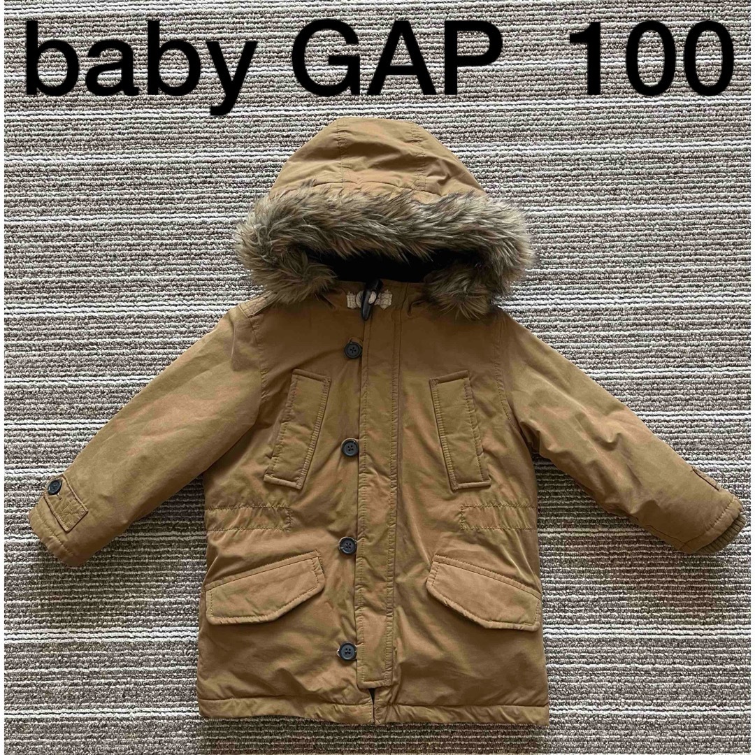 babyGAP(ベビーギャップ)のベビーギャップ　モッズコート　100  キッズ/ベビー/マタニティのキッズ服男の子用(90cm~)(コート)の商品写真