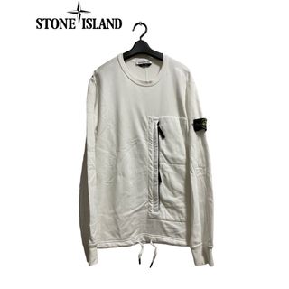 ストーンアイランド(STONE ISLAND)のSTONE ISLAND front zip crew neck(スウェット)