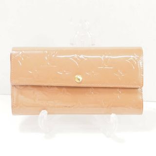 ルイヴィトン(LOUIS VUITTON)のLOUIS VUITTON ルイヴィトン M91767 ヴェルニ ポルトフォイユサラ 長財布 1点 サイフ モノグラム ロング TR4162 レディース AM5152C (財布)