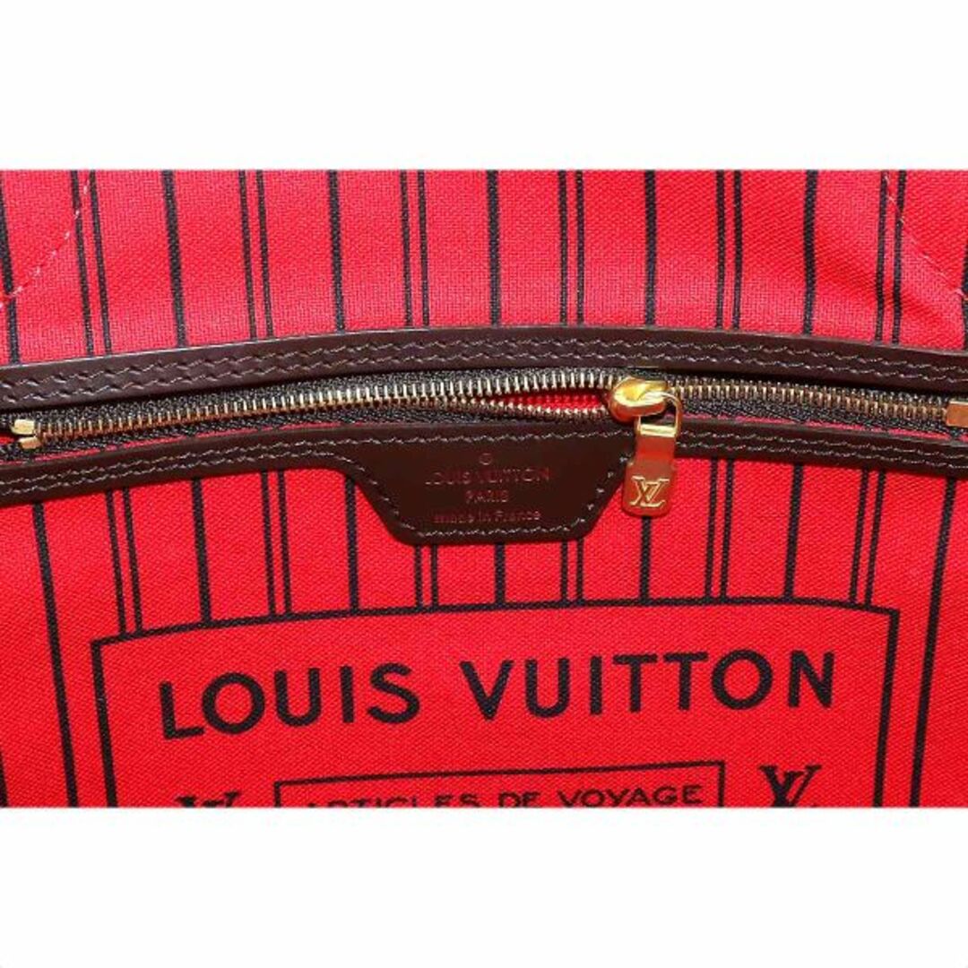 未使用 展示品 ルイ ヴィトン LOUIS VUITTON ダミエ ネヴァーフル PM トート バッグ ブラウン N41359 VLP 90217076