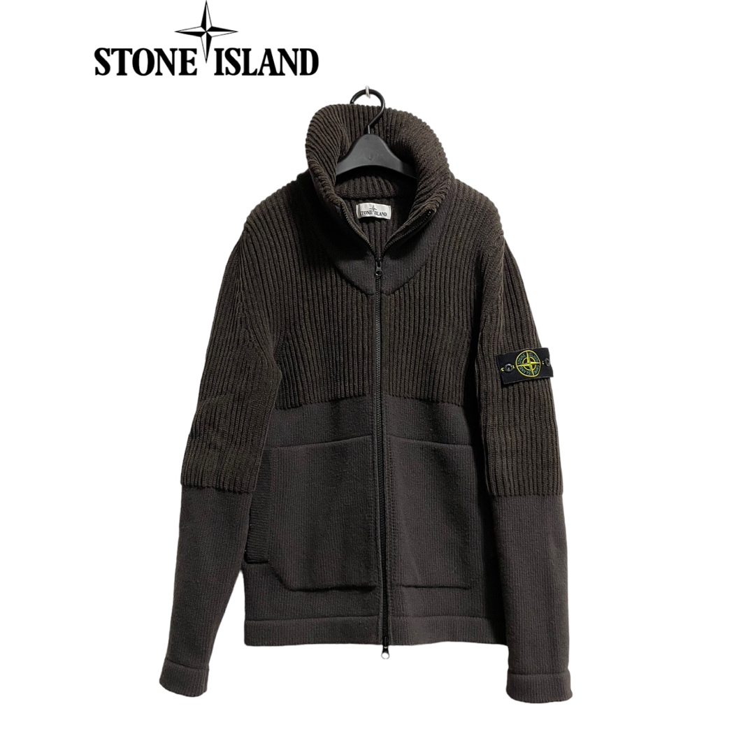 STONE ISLAND ZIP UP TURTLENECK SWEATER トップス STONE ISLAND ZIP UP TURTLENECK SWEATER トップス