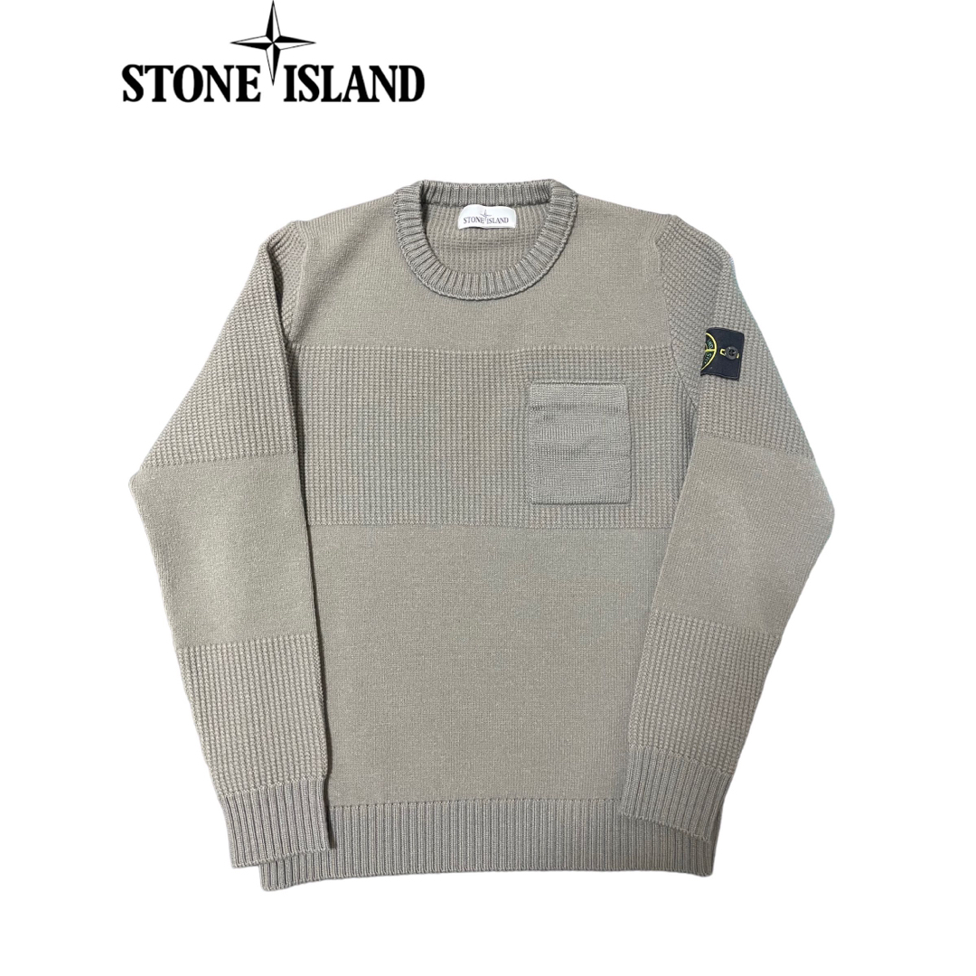 STONE ISLAND crew neck sweaterメンズ