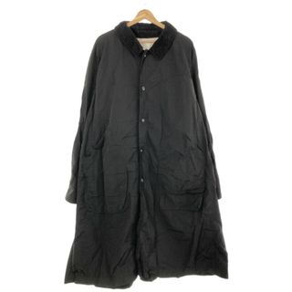 nanamica ナナミカ 20SS Soutien Collar Coat ナイロンステンカラーコート ブラック L SUBS020