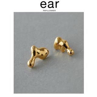 イアパピヨネ(ear PAPILLONNER)の新品　ドロップピアス　イアパピヨネ　SUM1 STYLE スミスタイル　ゴールド(ピアス)