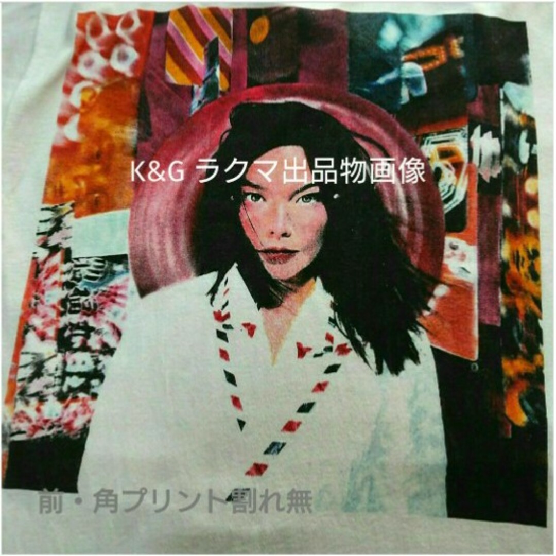 【XLくらい】BJORK ビョーク POST ポスト プリント Tシャツ メンズのトップス(Tシャツ/カットソー(半袖/袖なし))の商品写真