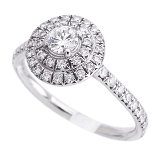 ティファニー(Tiffany & Co.)のティファニー　ソレスト リング 指輪 エンゲージリング ダイヤ(リング(指輪))