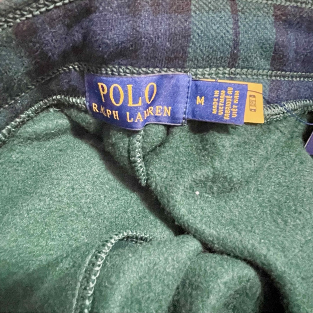 POLO RALPH LAUREN(ポロラルフローレン)の12月限定 タグ付 ポロ ラルフローレン ビンテージチェック スウェットパンツ メンズのパンツ(その他)の商品写真