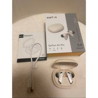 EarFun Air Pro ワイヤレスイヤホン パールベージュ(ヘッドフォン/イヤフォン)