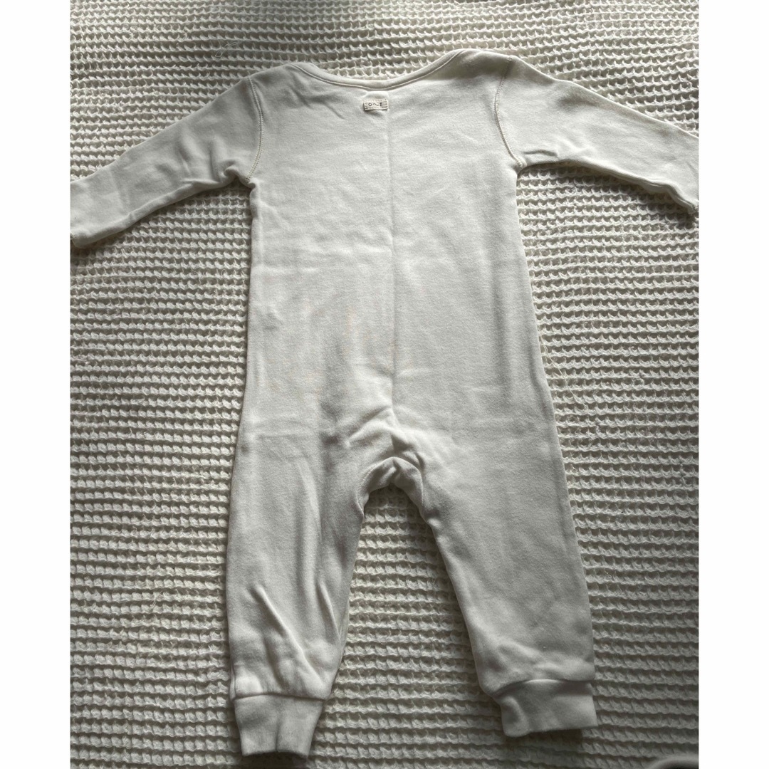 こどもビームス(コドモビームス)のorganiczoo オーガニックズー Milkロンパース　6-12m キッズ/ベビー/マタニティのベビー服(~85cm)(ロンパース)の商品写真