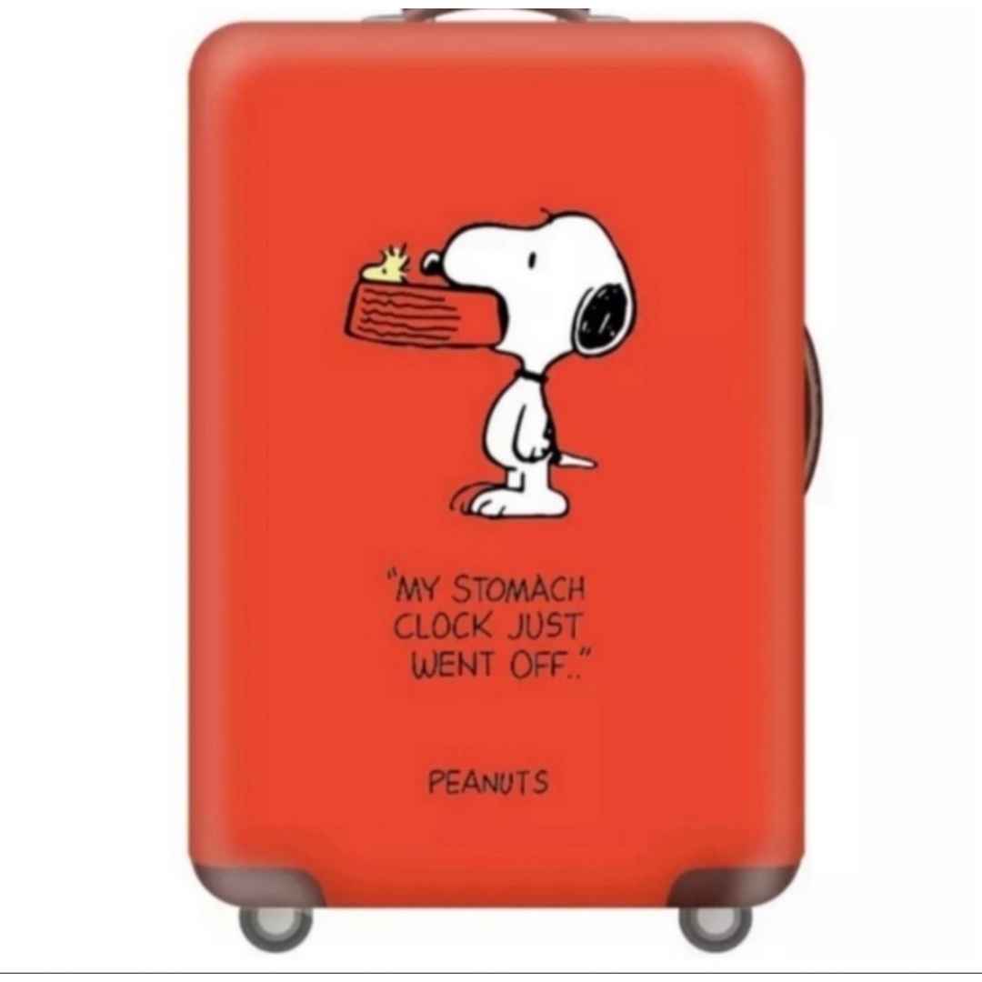 SNOOPY(スヌーピー)の再入荷スーツケースカバー　スヌーピーA  Sサイズ レディースのバッグ(スーツケース/キャリーバッグ)の商品写真