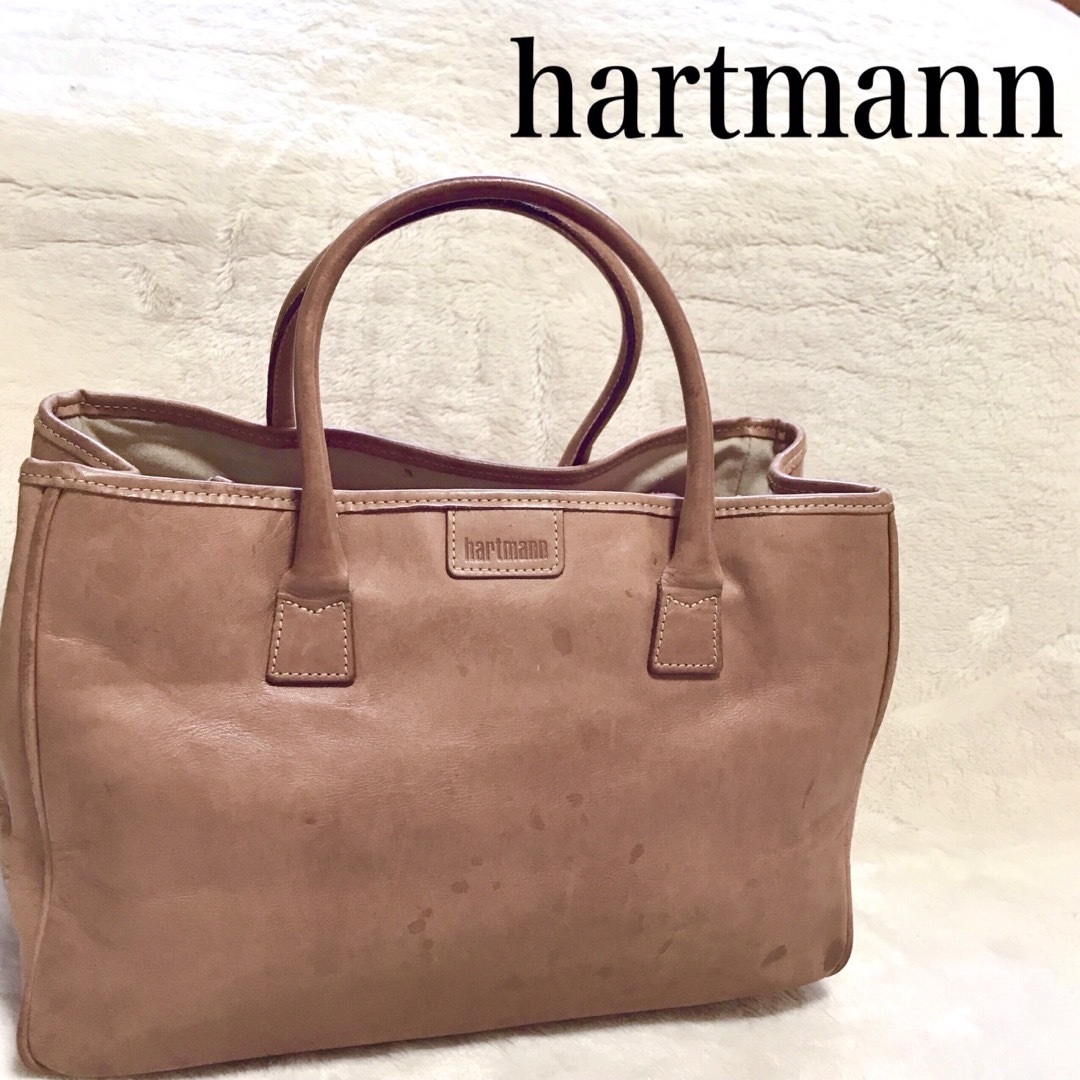 hartmann - hartmann ハートマン オールレザー ビジネス トートバッグ