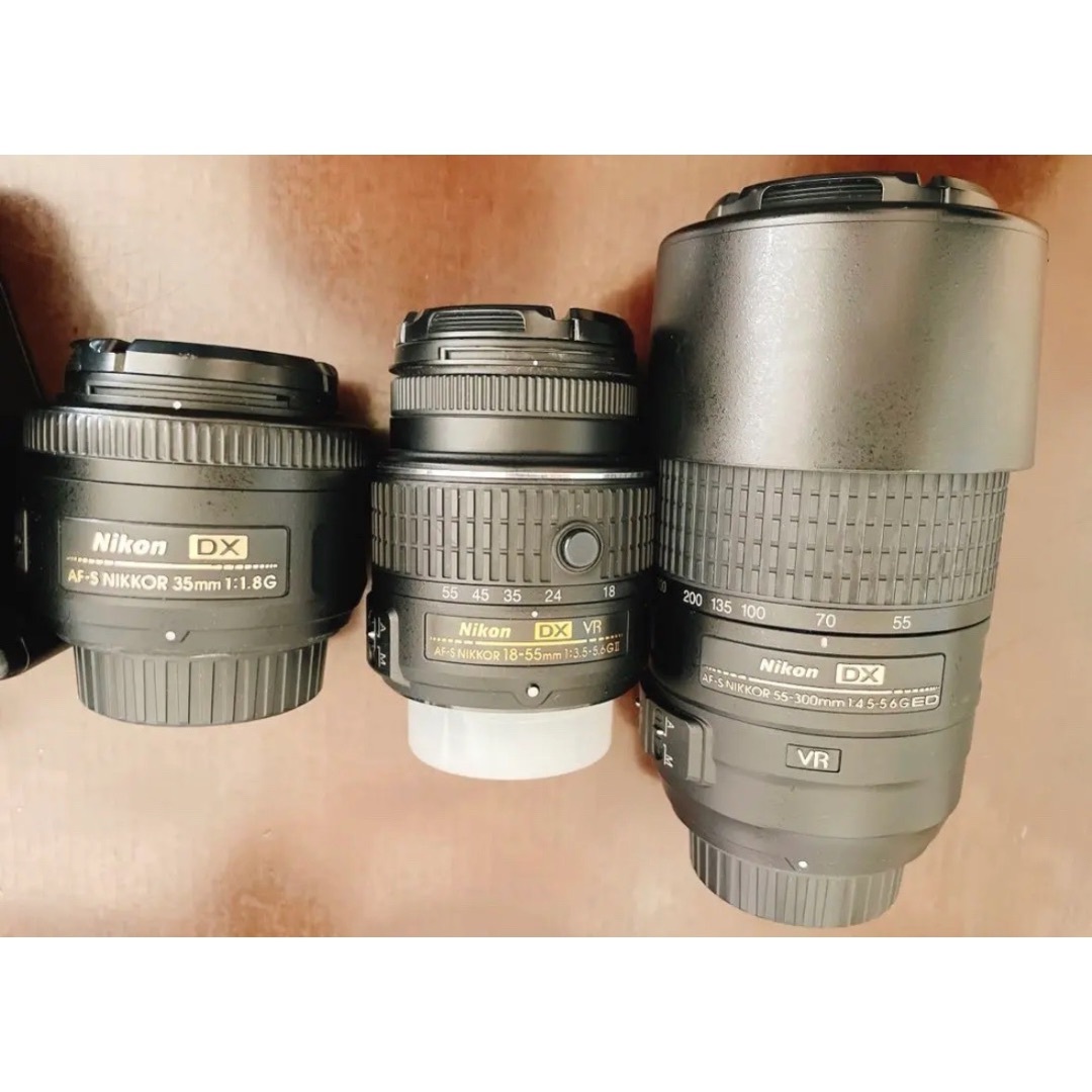 Nikon D5500 ダブルズームキット＋単焦点レンズの通販 by K's shop｜ラクマ
