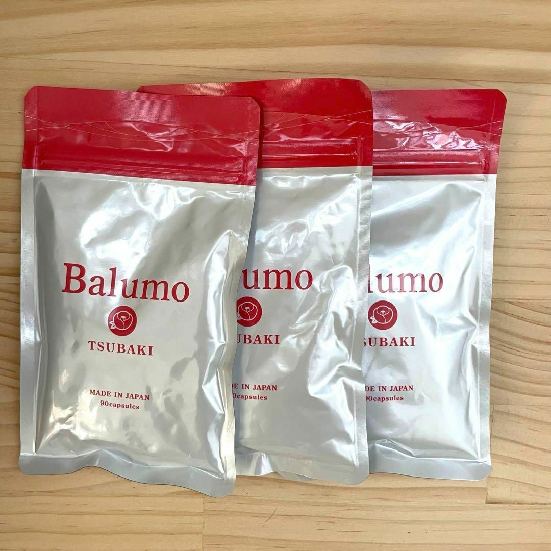 健康食品３袋セット　Balumo TSUBAKI（バルモ ツバキ）育毛サプリ