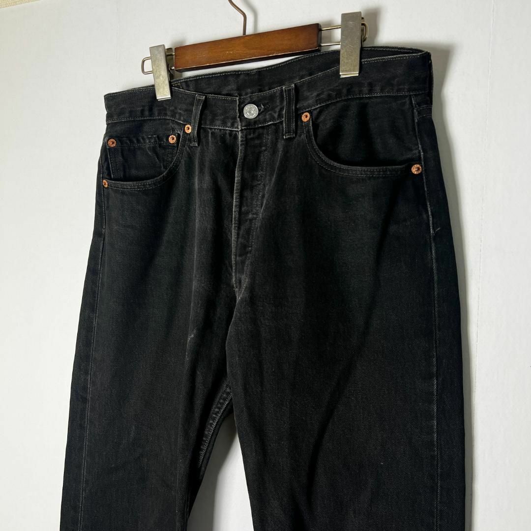 Levi's(リーバイス)の00s LEVI'S リーバイス ブラック 501 デニム メンズのパンツ(デニム/ジーンズ)の商品写真