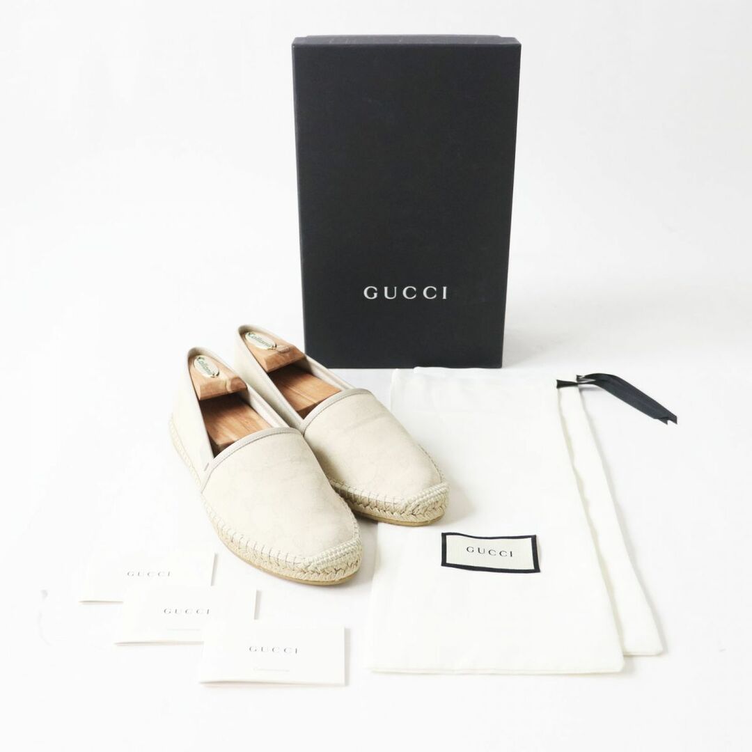 Gucci - 極美品◎GUCCI グッチ 466902 GGキャンバス レザー使い