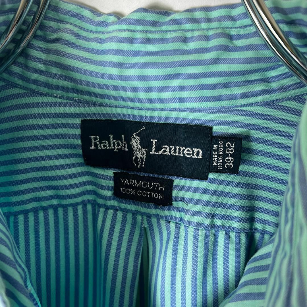 90s Ralph Lauren ラルフローレン ストライプ シャツ メンズのトップス(シャツ)の商品写真