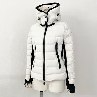 モンクレール(MONCLER)の16L5 MONCLER GRENOBLE モンクレール グルノーブル LAMOURA GIUBBOTTO ラモラ ダウンジャケット 0 ホワイト レディース アウター(ダウンジャケット)