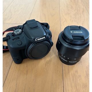 CANON EOS KISS X7i 本体+レンズ2本(標準、単焦点)デジタル一眼