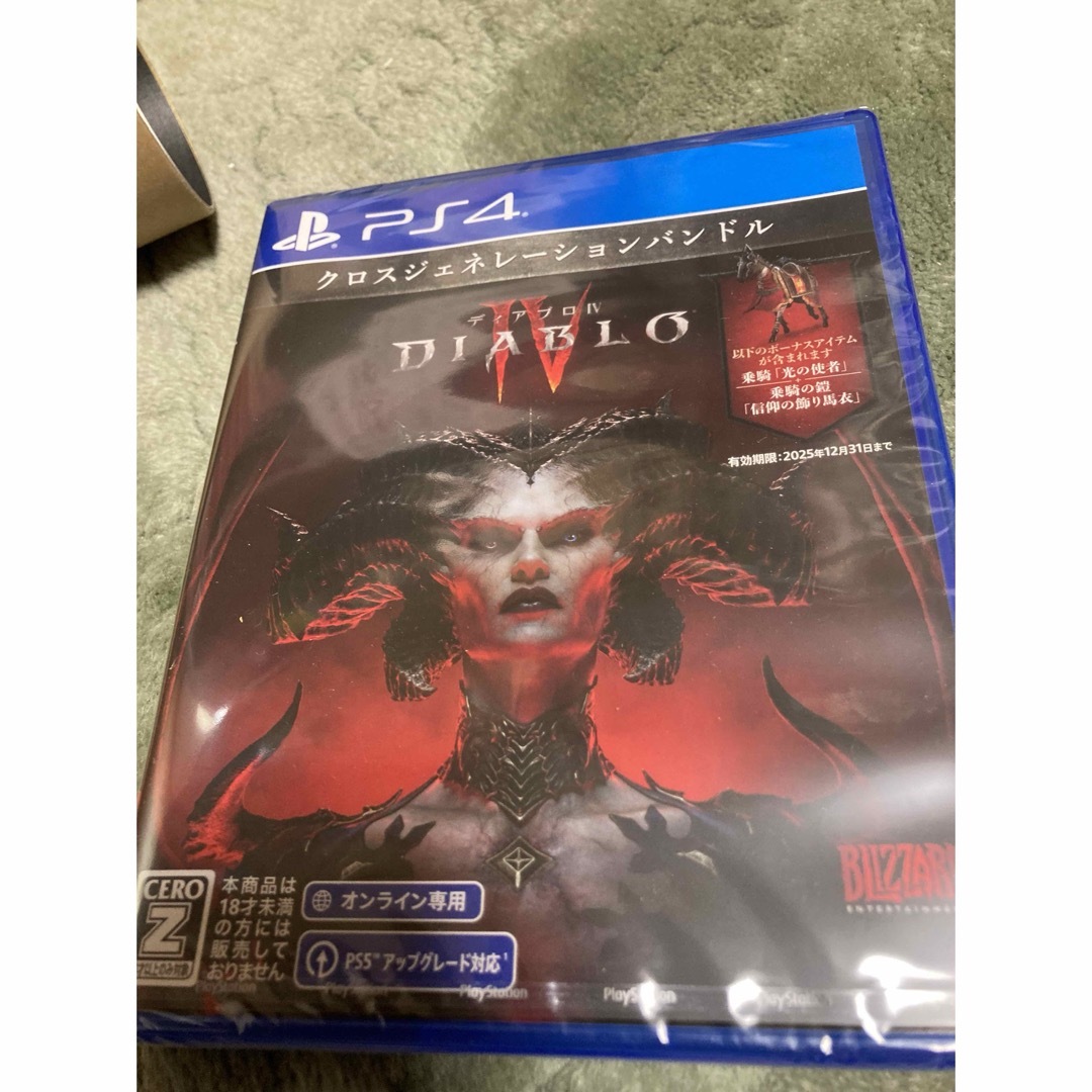 Diavlo(ディアブロ)のDiablo4 ps4 ディアブロ4 Amazon特典付き エンタメ/ホビーのゲームソフト/ゲーム機本体(家庭用ゲームソフト)の商品写真