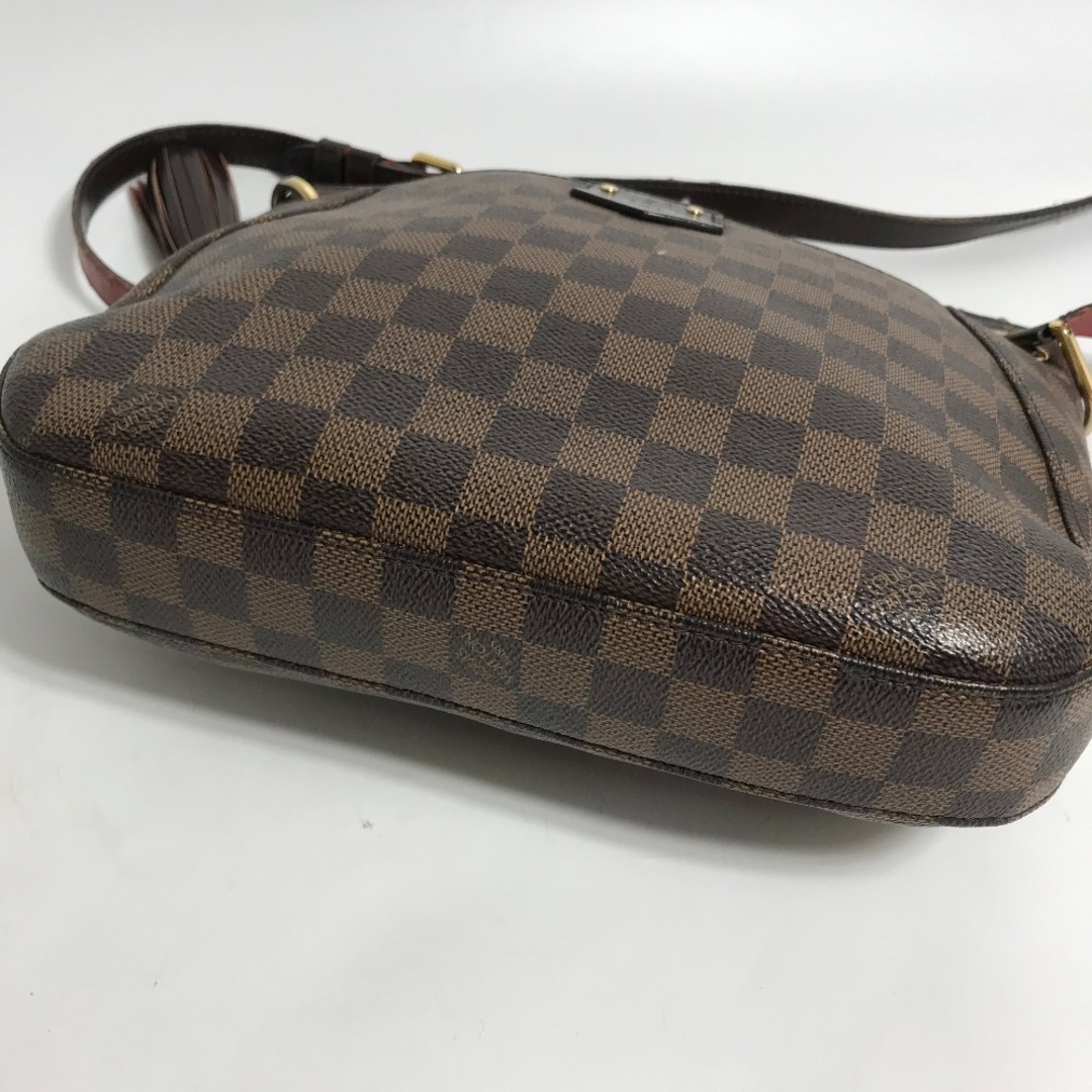 LOUIS VUITTON(ルイヴィトン)のルイヴィトン LOUIS VUITTON サウス バンク N42230 ダミエ 斜め掛け フリンジ タッセル ショルダーバッグ ダミエキャンバス エベヌ ブラウン レディースのバッグ(ショルダーバッグ)の商品写真