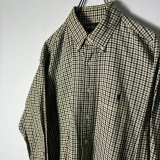 ポロラルフローレン(POLO RALPH LAUREN)の90s Ralph Lauren ラルフローレン BLAKE チェック シャツ(シャツ)