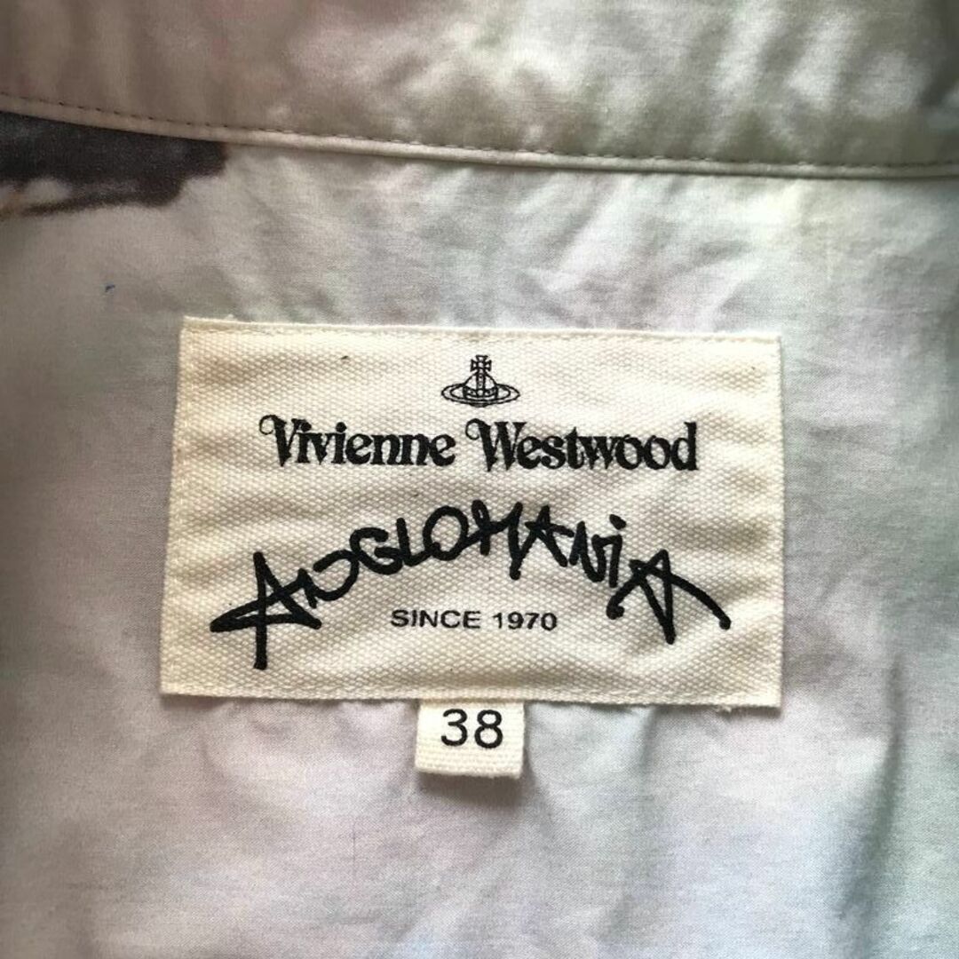 Vivienne Westwood(ヴィヴィアンウエストウッド)のVivienne Westwood Anglomania 転写 プリント シャツ レディースのトップス(シャツ/ブラウス(半袖/袖なし))の商品写真