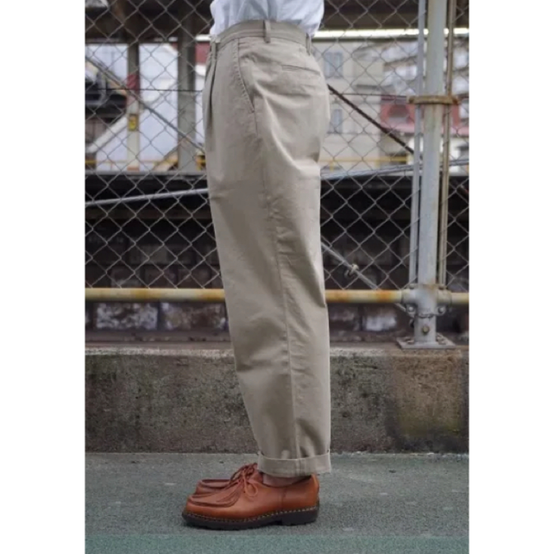 1LDK SELECT(ワンエルディーケーセレクト)の【美品】RICCARDO METHA 1TUCK WIDE TROUSER メンズのパンツ(チノパン)の商品写真