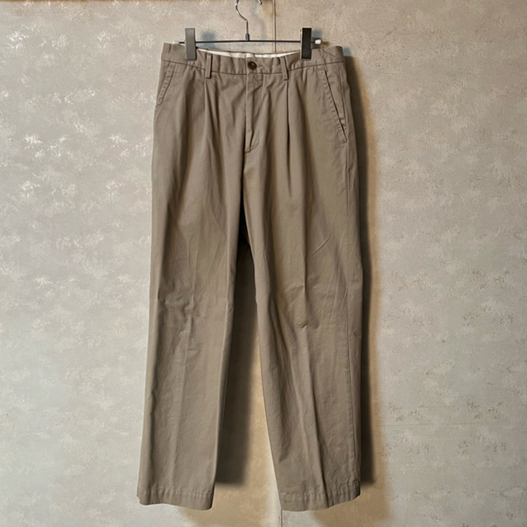 1LDK SELECT(ワンエルディーケーセレクト)の【美品】RICCARDO METHA 1TUCK WIDE TROUSER メンズのパンツ(チノパン)の商品写真