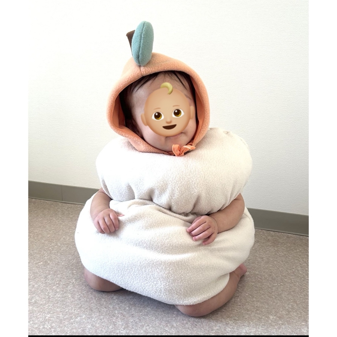 3COINS - 【新品】スリコ 鏡餅 鏡もちコスチューム 正月 子供の 3COINS - 【新品】スリコ 鏡餅 鏡もちコスチューム 正月 子供の