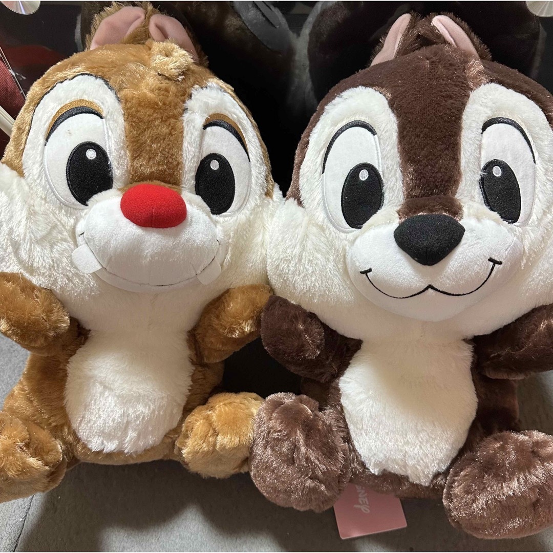 ディズニー チップとデール ぬいぐるみ 2点セット売り | フリマアプリ ラクマ