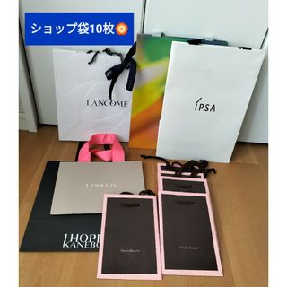 イプサ(IPSA)のショップ袋（主にデパコス）10枚セット(ショップ袋)