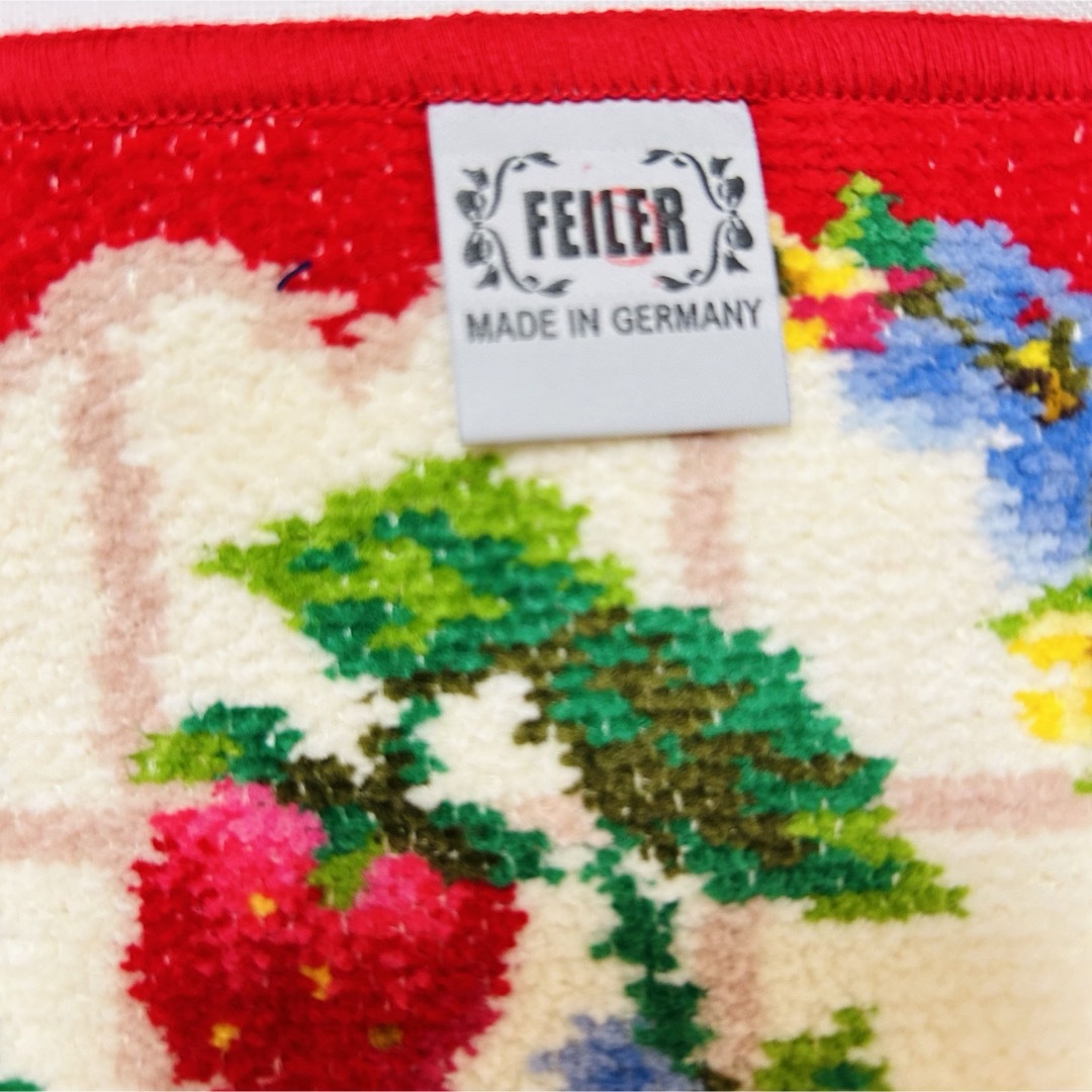 FEILER(フェイラー)のフェイラー FEILER ストロベリーフィールドプティ　ハンカチ【B品】 レディースのファッション小物(ハンカチ)の商品写真