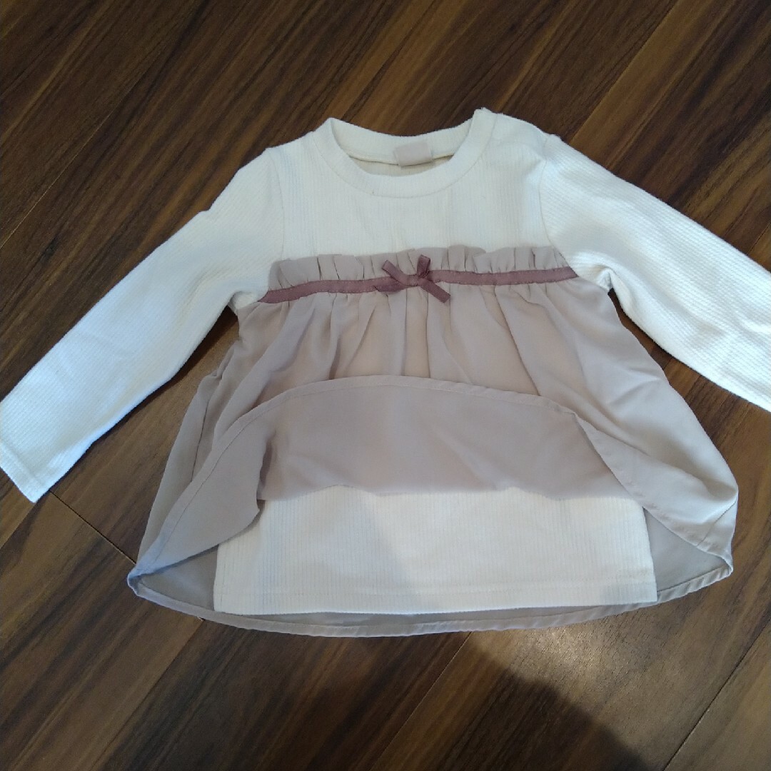 petit main(プティマイン)の90センチ Tシャツ３点セット キッズ/ベビー/マタニティのキッズ服女の子用(90cm~)(Tシャツ/カットソー)の商品写真