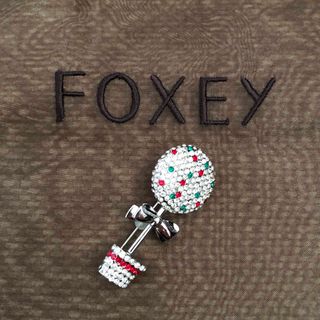 フォクシー(FOXEY)のFOXEY★フォクシー★クリスマストピアリーブローチ★未使用(ブローチ/コサージュ)