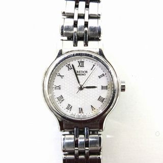 セイコー(SEIKO)のSEIKO セイコー クレドール 時計 4J85 0A10 レディース クオーツ シルバー SS ローマ ラウンド【中古】JA-18181(腕時計)