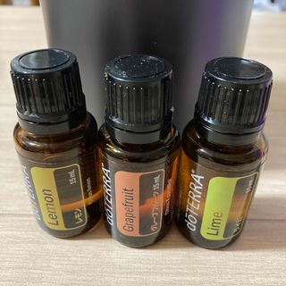 ドテラ(doTERRA)のドテラ　doTERRA レモン　ライム　グレープフルーツ15ml(エッセンシャルオイル（精油）)