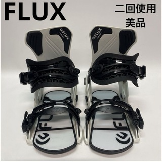 フラックス(FLUX)のFLUX　フラックス　DS（ホワイト）　23モデル　バインディング　スノーボード(バインディング)