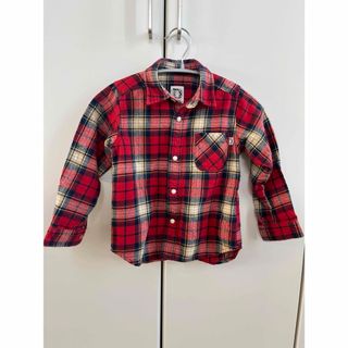 アーバンリサーチドアーズ(URBAN RESEARCH DOORS)のアーバンリサーチドアーズ　キッズ　チェックシャツ 105サイズ(Tシャツ/カットソー)