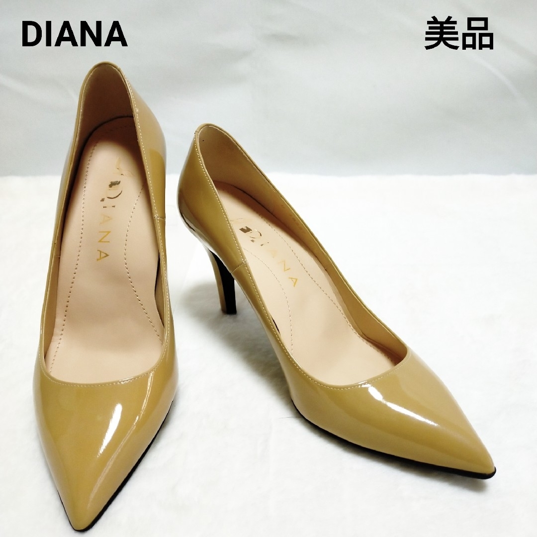 DIANA　 パンプス MR19218  23.5cm 　ポインテッドトゥ