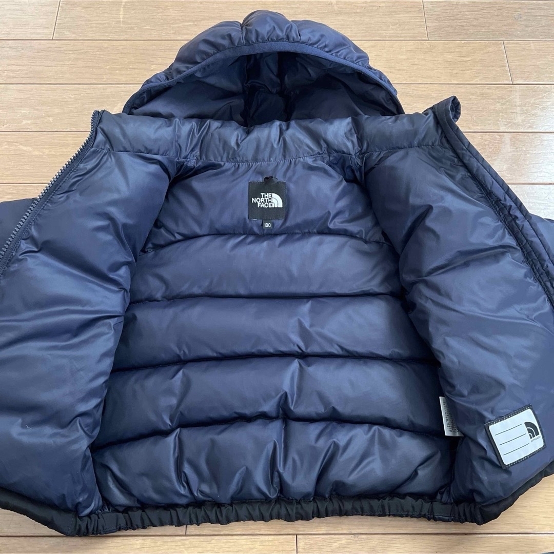 THE NORTH FACE(ザノースフェイス)のノースフェイス　ダウンジャケット　100 キッズ/ベビー/マタニティのキッズ服男の子用(90cm~)(ジャケット/上着)の商品写真