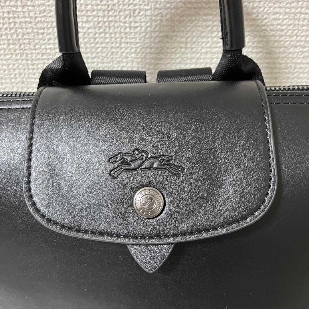 新品】ロンシャン ルプリアージュ ル エクストラレザーリュック 新品】ロンシャン ルプリアージュ ル エクストラレザーリュック