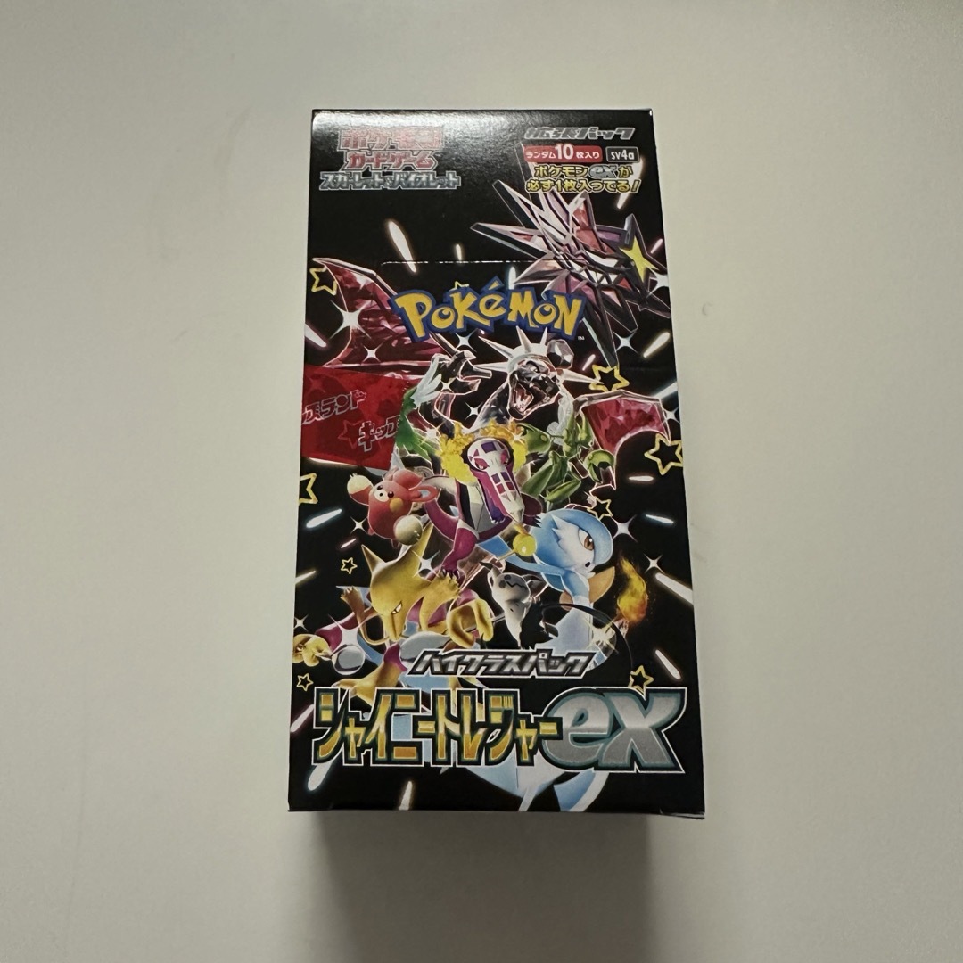 シャイニートレジャーex  1BOX  ペリペリなし