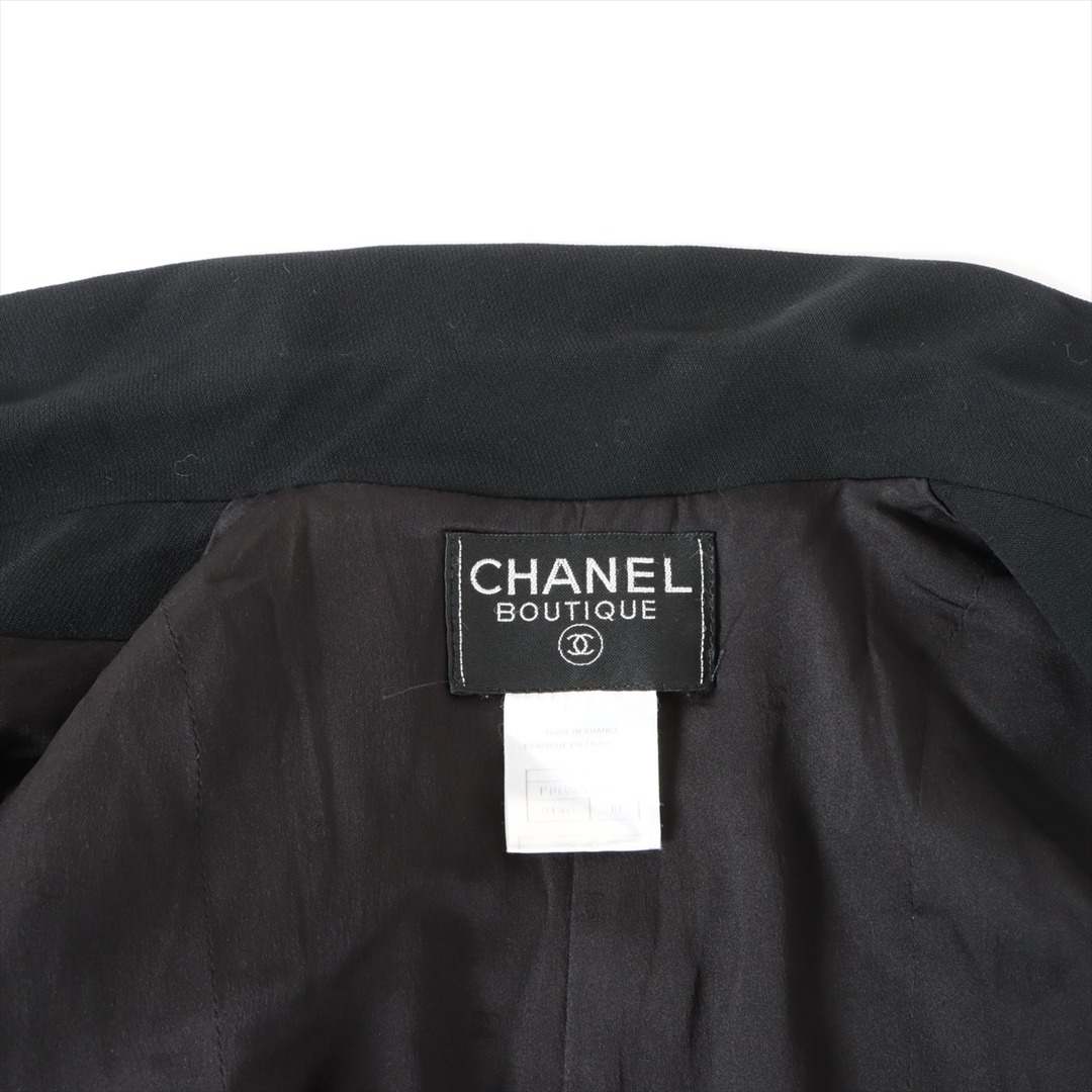 CHANEL(シャネル)のシャネル ココボタン ウール 40 ブラック レディース その他アウター レディースのジャケット/アウター(その他)の商品写真