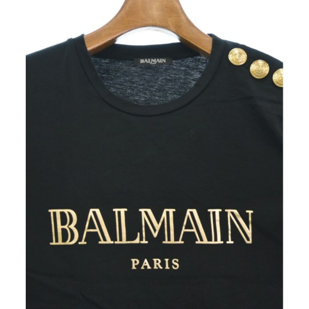 BALMAIN バルマン Tシャツ・カットソー 36(S位) 黒 【古着】【中古】