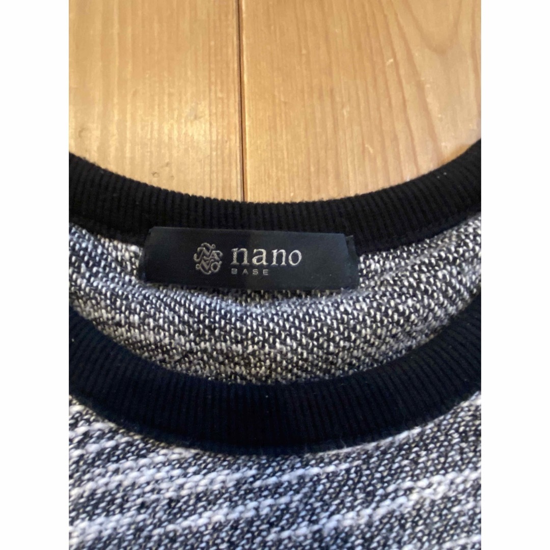 nano・universe(ナノユニバース)のnano BASE  カットソー　長袖 メンズのトップス(Tシャツ/カットソー(七分/長袖))の商品写真