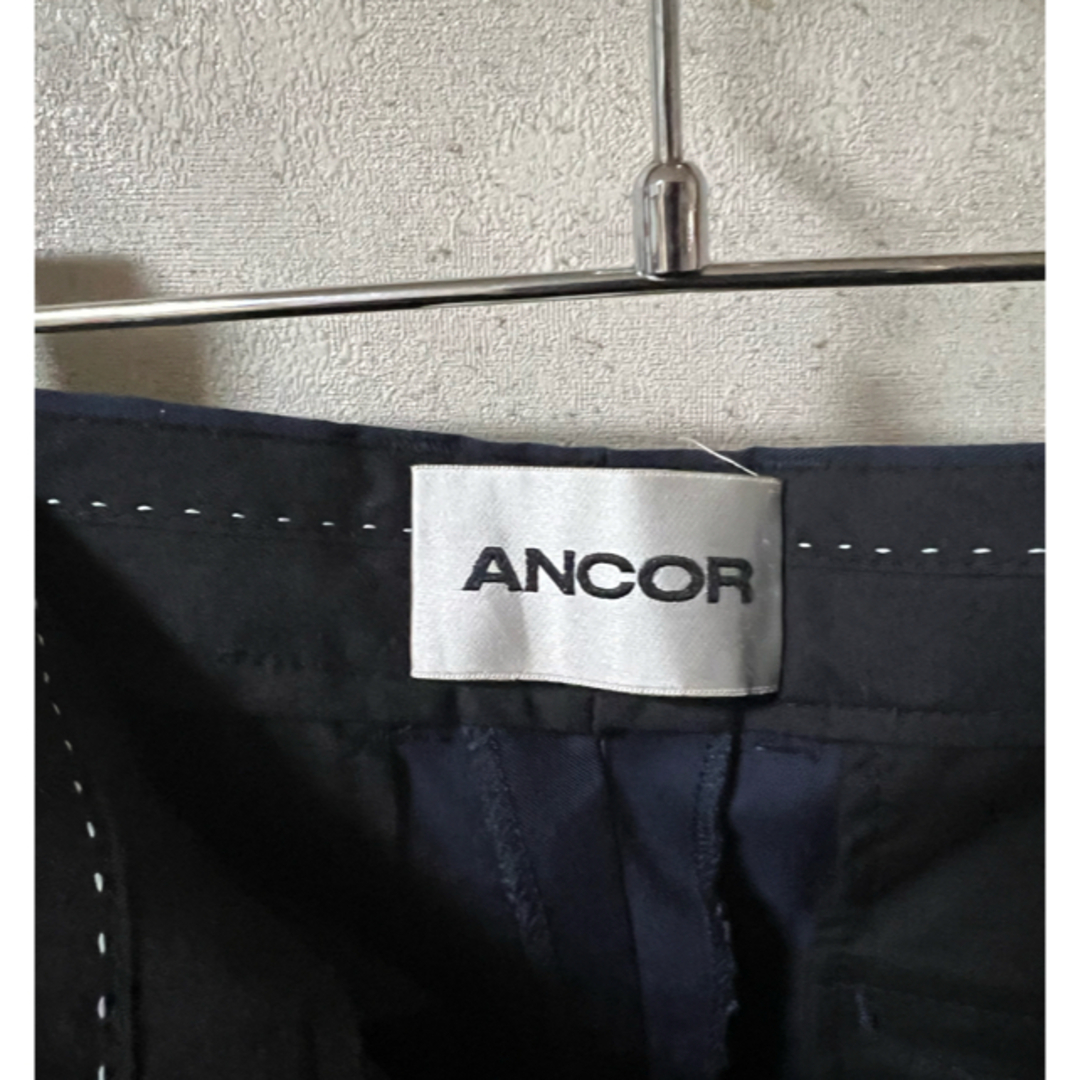 1LDK SELECT(ワンエルディーケーセレクト)の【美品】ANCOR ネイビー　スラックス メンズのパンツ(スラックス)の商品写真