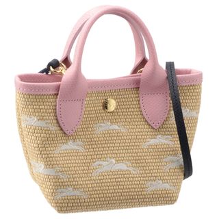 ロンシャン(LONGCHAMP)のロンシャン LONGCHAMP ショルダーバッグ ル パニエ プリアージュ XS キャンバスバッグ PANIER LE PLIAGE 2023年秋冬新作 10206 HCF  P75(ハンドバッグ)