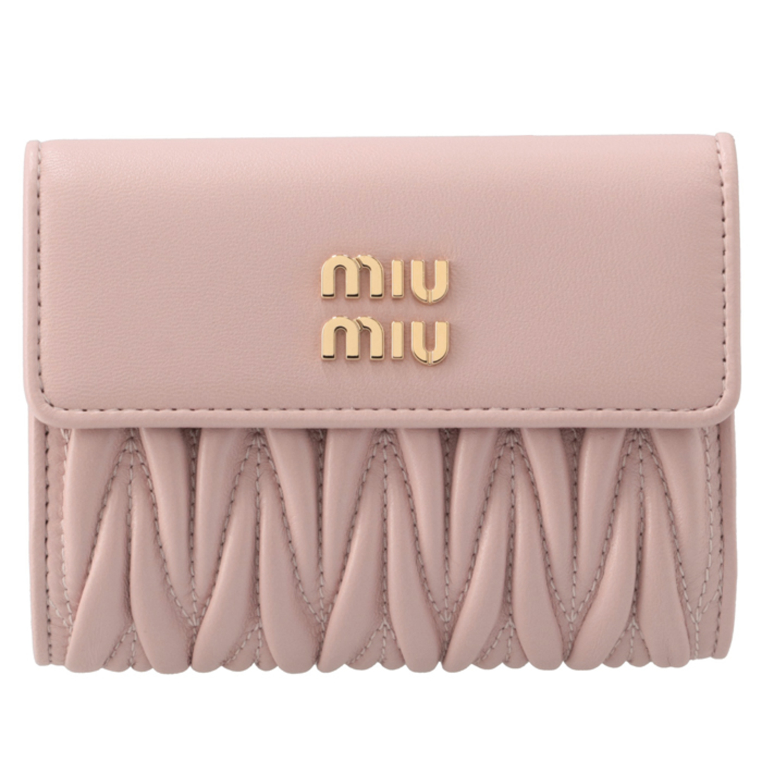 レディース◎ miumiu マトラッセ 2つ折り財布 - www.stpaulsnewarkde.org