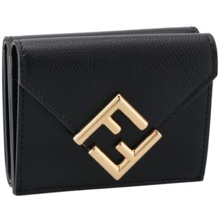 フェンディ(FENDI)のフェンディ FENDI 財布 三つ折り ミディアム FFダイヤモンド ミニ財布 8M0480 ALWA F0KUR(財布)